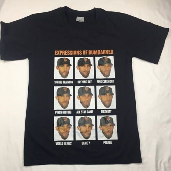 NWOT San Francisco Giants Bumgarner Kids XL TShirt - Picture 1 of 6